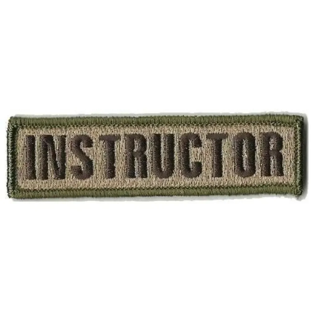 BuckUp Tactical Morale Patch Hook Instructor Morale Patches 3.75x1" - Picture 8 of 13